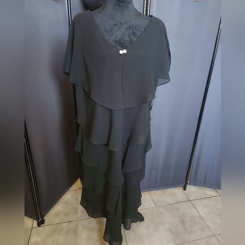 Black evening dress